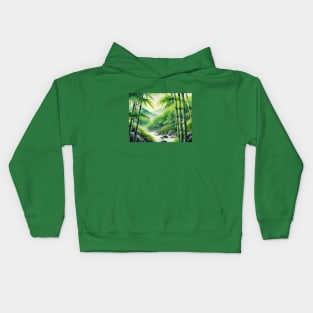 Bamboo forest Kids Hoodie